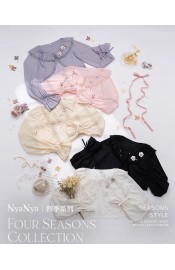 NyaNya Four Seasons Collection Sun-Protective Long Sleeve Cardigan(Pre-Order/5 Colours/Full Payment Without Shipping)